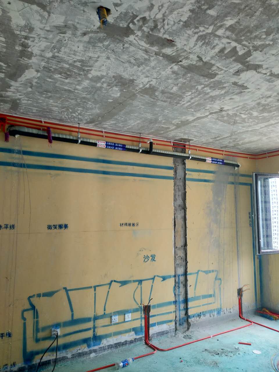 中央空調(diào)包扎捆綁工藝 中央空調(diào)包扎捆綁工藝